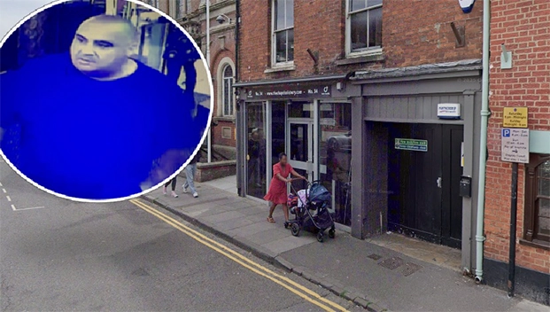 Police are keen to speak to the man pictured Pictures: Google Salisbury/Police