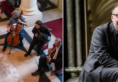 Jigfoot, left, and Mark Dawson, right Picture: Neill Mullinger