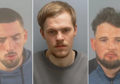 Benjamin Cross, Bradley Paddick and George Berry. Both Berry and Cross played leading roles, police said Pictures: Hampshire & Isle of Wight Police