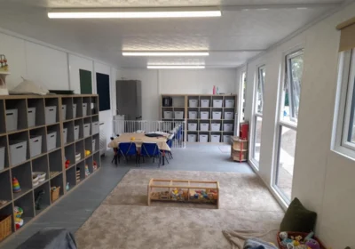 Manor Farm Nursery School in Netherhampton has opened a new baby classroom Picture: Wiltshire Council