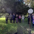 The community came together to celebrate the award during the presentation Picture: CPRE