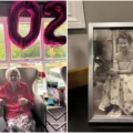 Iris celebrating her birthday in style Picture: Wilton Place Care Home