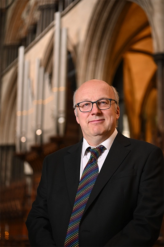 David Halls director of music at Salisbury Cathedral Picture: Salisbury Cathedral