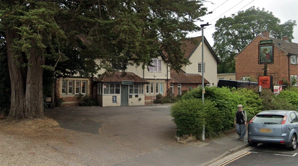 The Greyfisher on Ayleswade Road Picture: Google