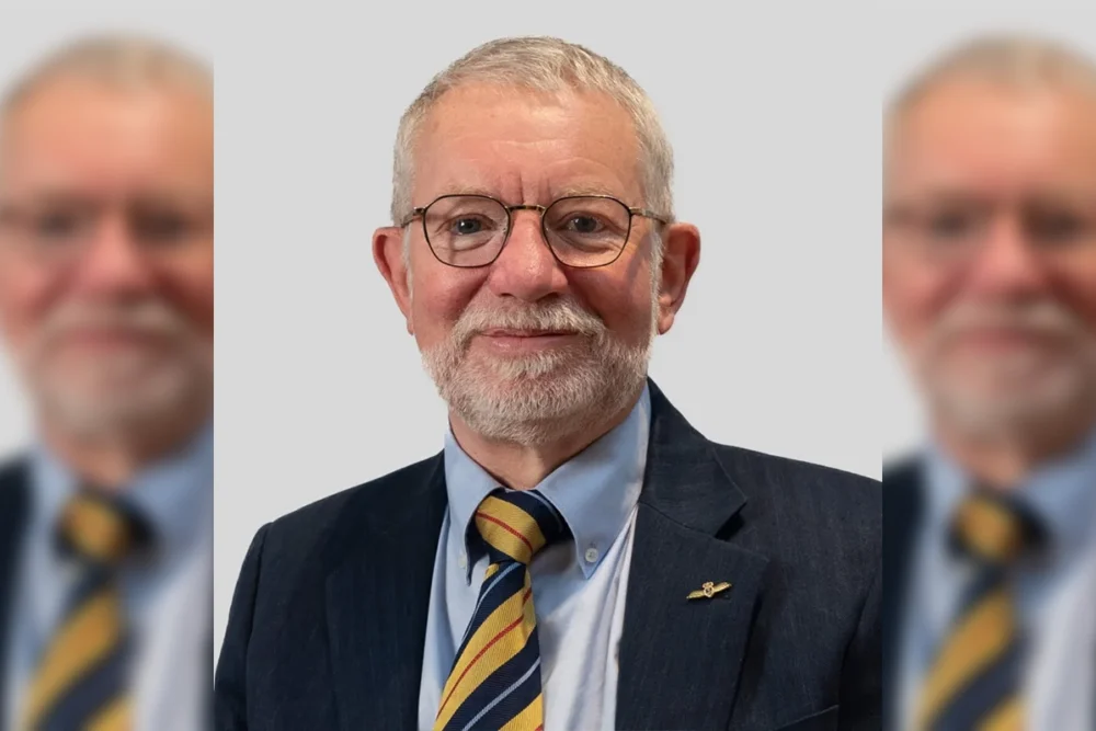 Cllr Taylor said he has flown more than 420 planes and helicopters Picture: Salisbury City Council