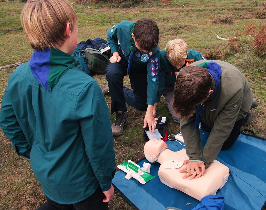 Emergency aid Picture: Mark Warner