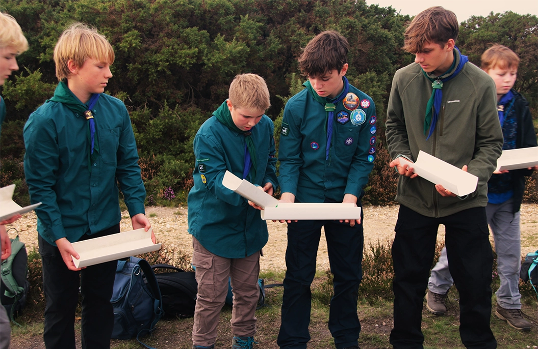 Get the ball along the drainpipe challenge Picture: Mark Warner