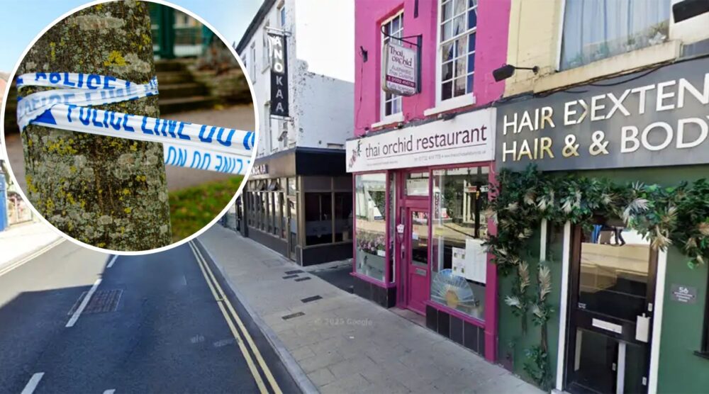 The incident unfolded at Thai Orchard in Salisbury on Thursday night. Picture: Google