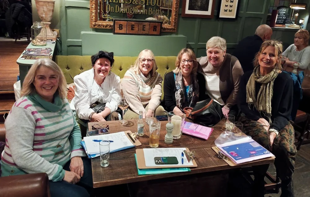 Members of the Soroptimists in Salisbury carried out the audit