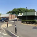 Police were called to the McDonald's, in Ringwood Road, Ferndown, on Wednesday night. Picture: Google