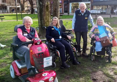The new equipment is now available at Salisbury Shopmobility