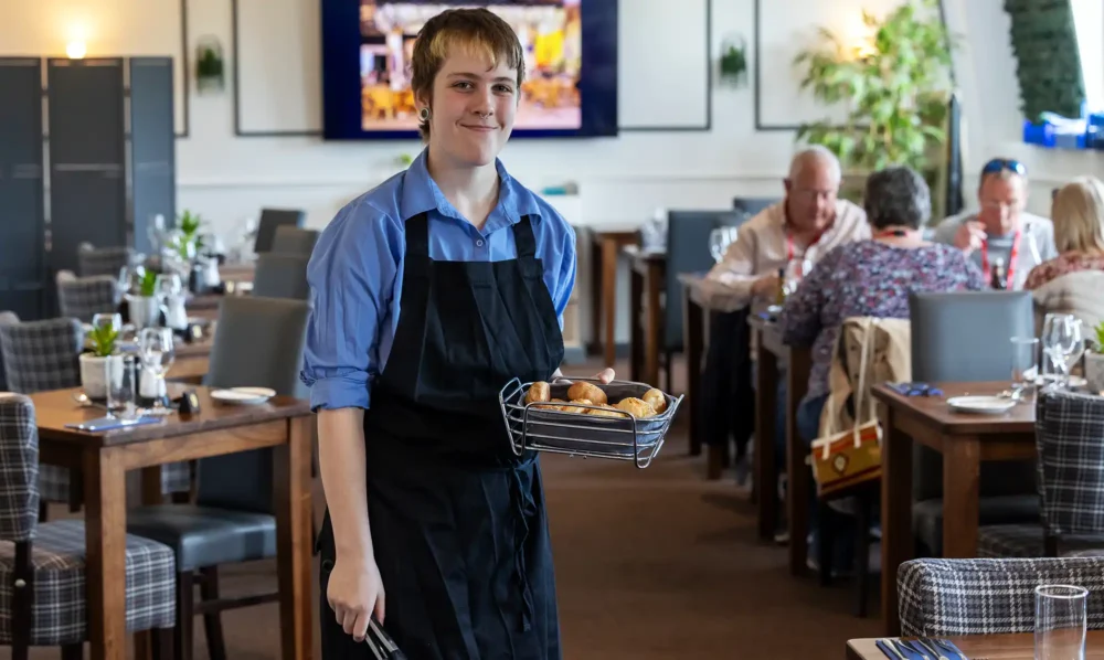 The Wessex, at the Salisbury campus, is run by students and has been praised by AA inspectors