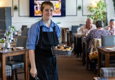 The Wessex, at the Salisbury campus, is run by students and has been praised by AA inspectors