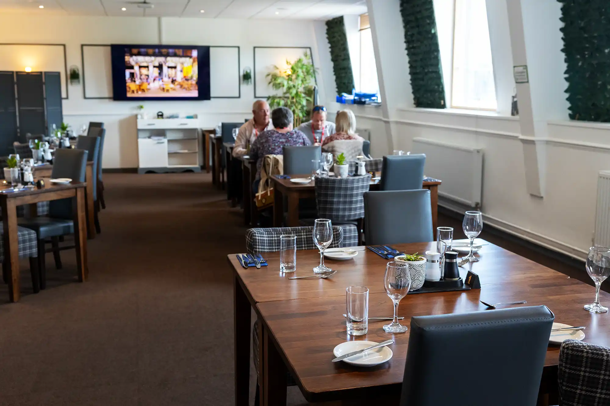 The Wessex, at the Salisbury campus, is run by students and has been praised by AA inspectors