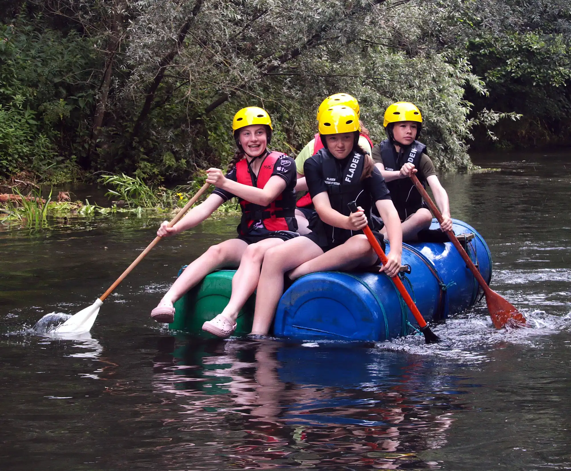 1st Amesbury on their timed run. Picture: Mark Warner