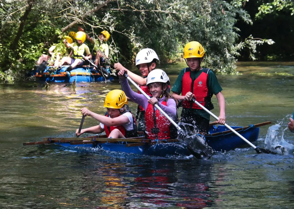 Salisbury A racing to victory in the Year 6 & 7 final. Picture: Mark Warner