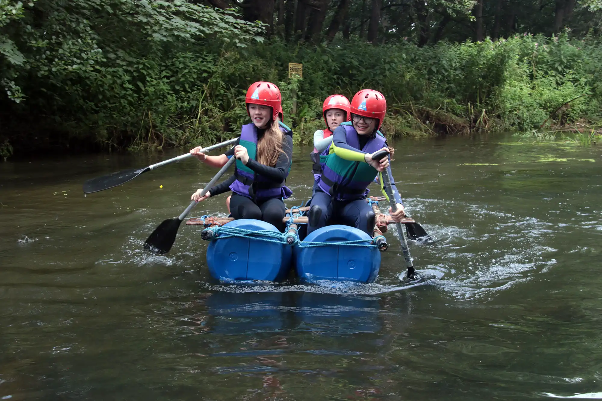 3rd Salisbury (Sea Scouts) on their timed run. Picture: Mark Warner