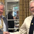 Clive and Allen at the handover event. Picture: Rotary Club of Salisbury