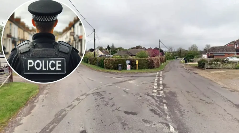 The incident unfolded in Newton Tony, around the junction of Amesbury Road and Cholderton Road. Picture: Google