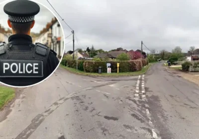 The incident unfolded in Newton Tony, around the junction of Amesbury Road and Cholderton Road. Picture: Google