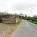 The pillbox is visible from Lower Road, near Bemerton Farm. Picture: Google