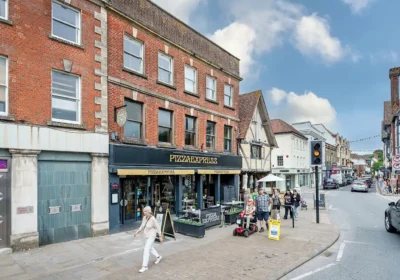 Pizza Express in Blue Boar Row is going up for auction. Picture: Acuitus