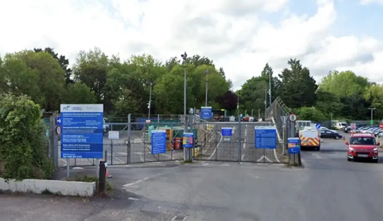 Salisbury's Household Recycling Centre is among those to be rolling out a booking system. Picture: Google
