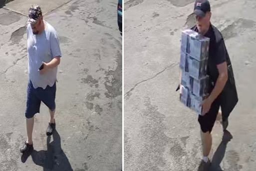 The incident, on the Churchfield Industrial Estate, occurred on July 9. Pictures: Wiltshire Police