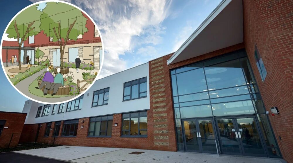 A major £14m expansion project at Sarum Academy in Salisbury has been approved. Pictures: Sarum Academy/Footprint Architects/Wiltshire Council