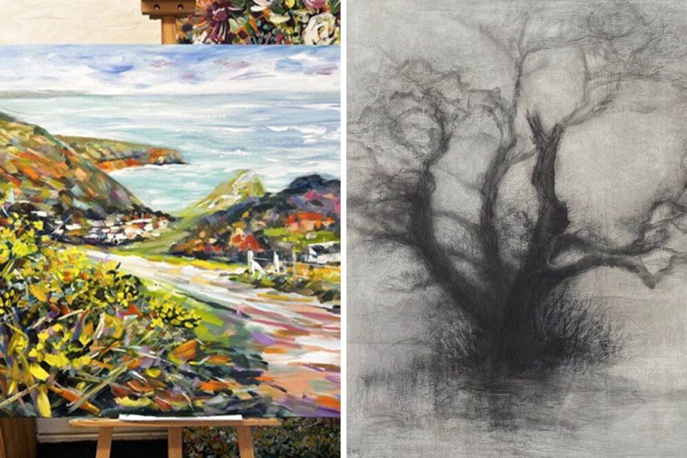 Artworks by Caroline Tucker and Tansy Lee Moir feature in Exhibitions in Salisbury this summer