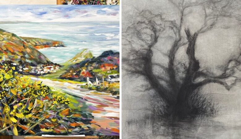Artworks by Caroline Tucker and Tansy Lee Moir feature in Exhibitions in Salisbury this summer
