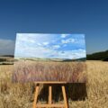 Halt Harnham Housing group say this painting by local artist Nicola Wakeling reflects the beauty of the landscape they are hoping to preserve as a “lasting legacy” for Salisbury. Picture: Nicola Wakeling