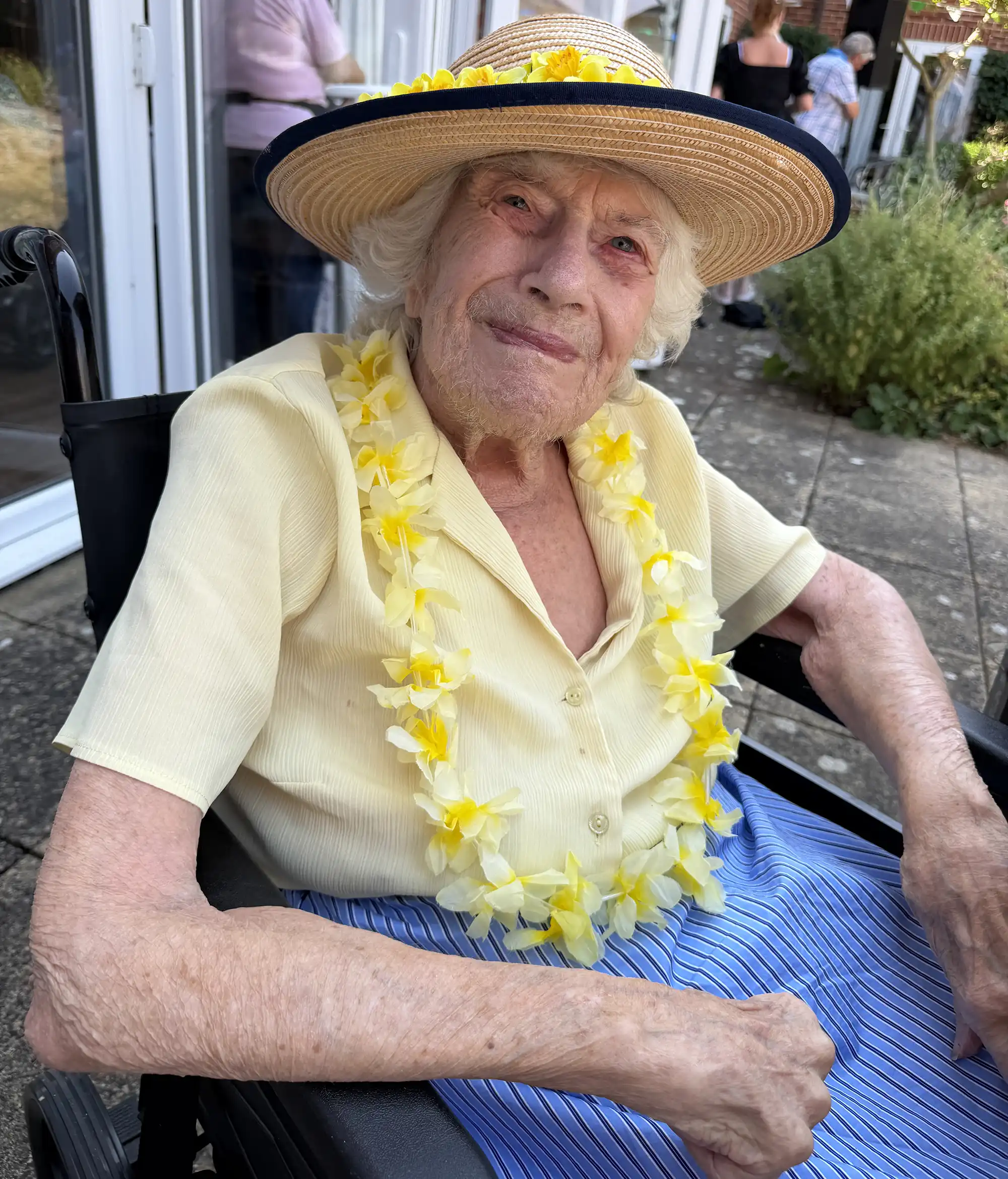 Staff, residents and guests enjoyed the celebration at Milford House