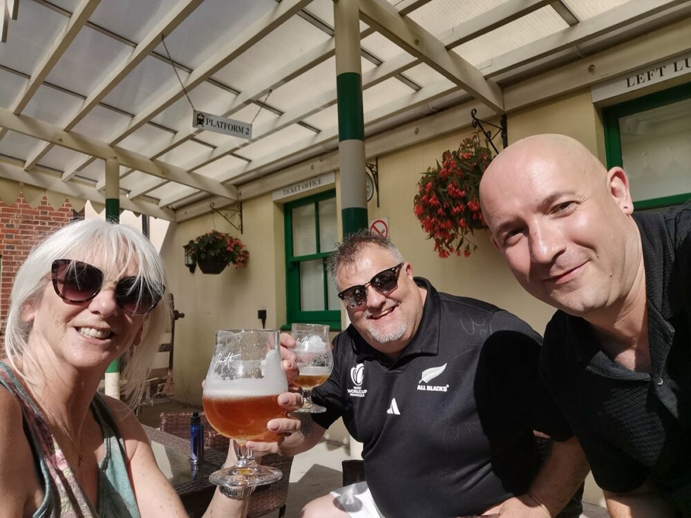 The Railway Hotel in Fordingbridge first customers