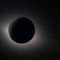The Moon fully eclipsing the Sun as captured by the Artemis II crew during their lunar flyby on April 6, 2026. Picture: NASA