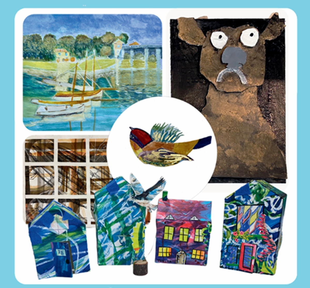 The Art of Connection exhibition at the Young Gallery features work from participants across Wiltshire.