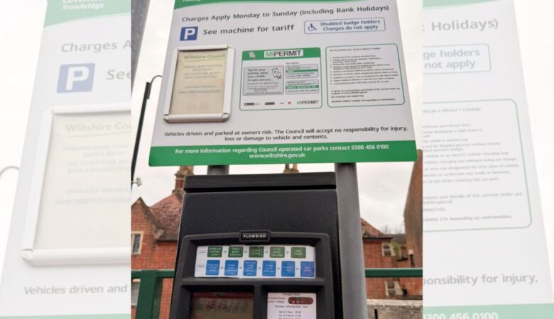 Car park charges in Wiltshire will rise in September. Picture: Wiltshire Council.