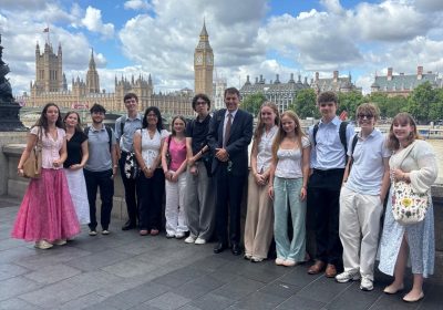 Sixth form and university students enjoyed a deep dive into politics as Member of Parliament for Salisbury and South Wiltshire, John Glen, welcomed them to his Summer School. Picture: John Glen, MP