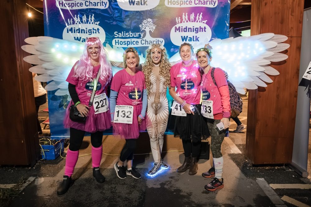 The Salisbury Hospice Charity Midnight Walkers raised £25k for the charity. Picture: Andrea Penna Photography