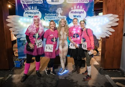 The Salisbury Hospice Charity Midnight Walkers raised £25k for the charity. Picture: Andrea Penna Photography