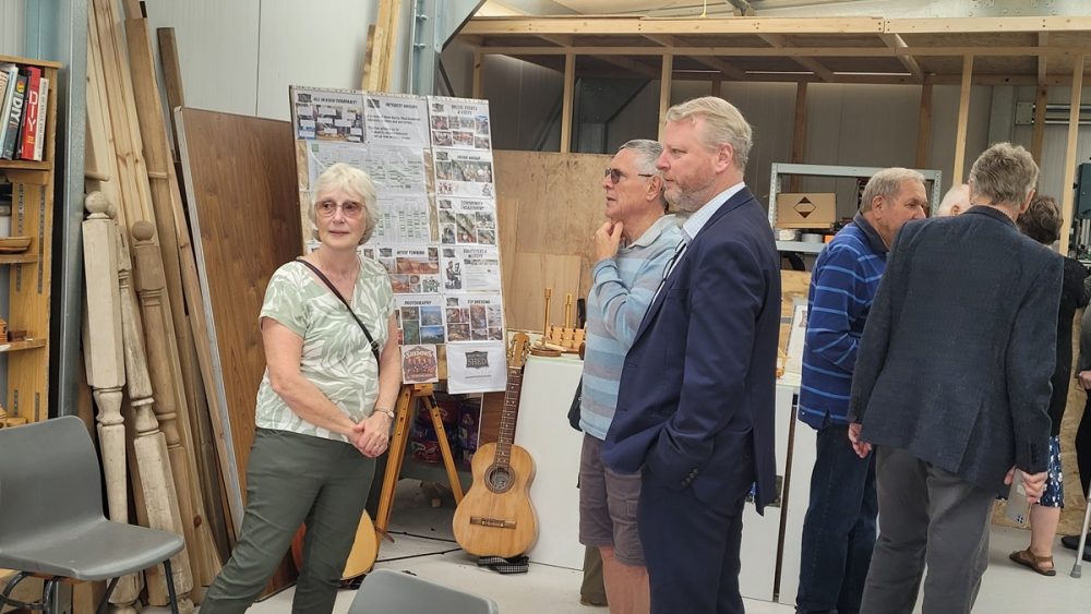 The new 'Shedquarters' were celebrated at an open day. Picture: Fordingbridge Avon Valley Shed