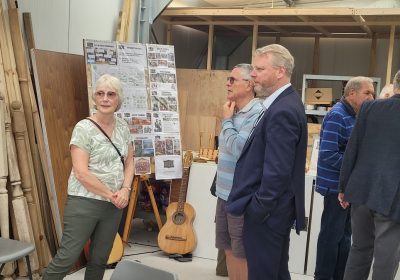 The new 'Shedquarters' were celebrated at an open day. Picture: Fordingbridge Avon Valley Shed