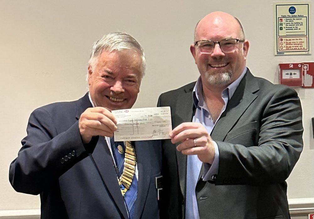 Salisbury Rotary Club recently announced a three-year sponsorship deal helping boost girls’ rugby in the city. Picture: Salisbury Rotary Club