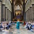 This year's special blessing for pets saw its biggest turnout yet. Picture: Salisbury Cathedral