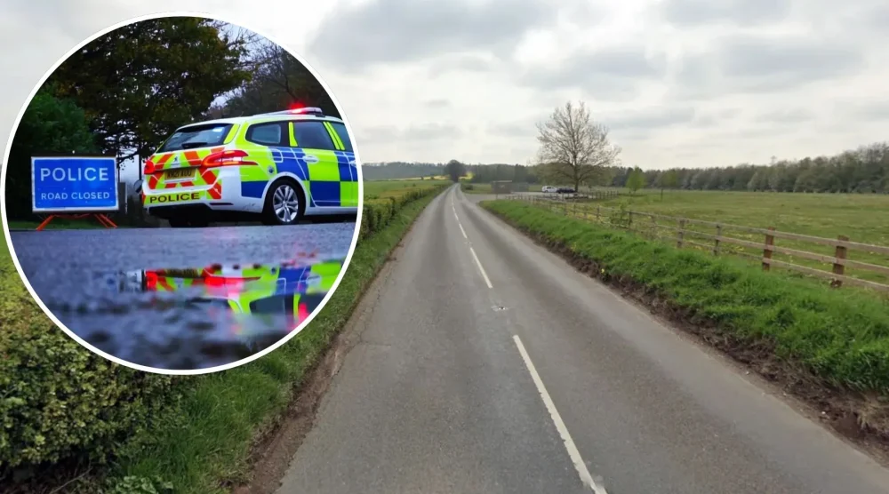 The crash happened on the A3028 Double Hedges, near Bulford, on Wednesday night. Picture: Google