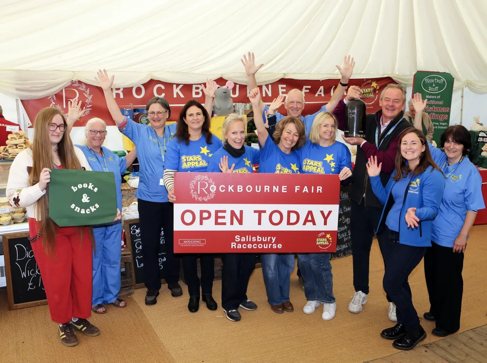 The 2026 Rockbourne Early Christmas Fair is underway at Salisbury Racecourse