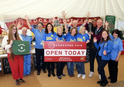 The 2026 Rockbourne Early Christmas Fair is underway at Salisbury Racecourse