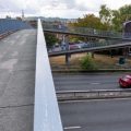The footbridge over the A36 in Wyndham Road, Salisbury, will now be replaced. Picture: National Highways